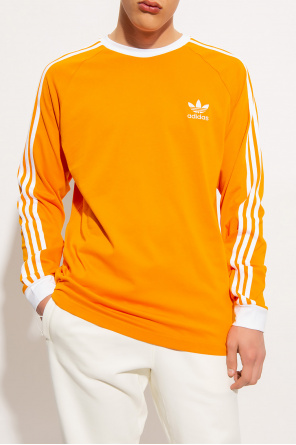 Adidas long best sale sleeve orange